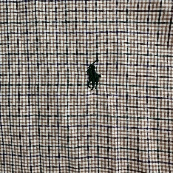 Ralph Lauren Classic Fit Tall Plaid Long Sleeve Button Down Shirt Men's 4XLT NEW - Picture 2 of 9